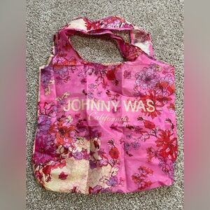 Johnny Was nylon tote bag